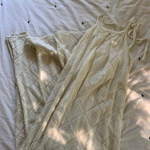 CREAM WHITE ROXY SUMMER MAXI